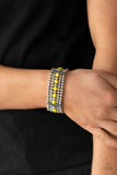 Paparazzi Bracelet - Gloss Over The Details - Yellow