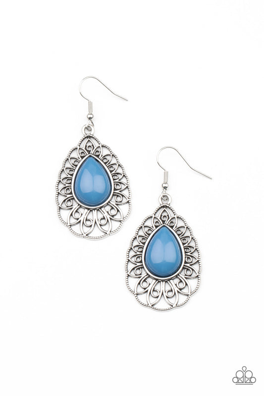 Paparazzi Earrings - Dream STAYCATION - Blue