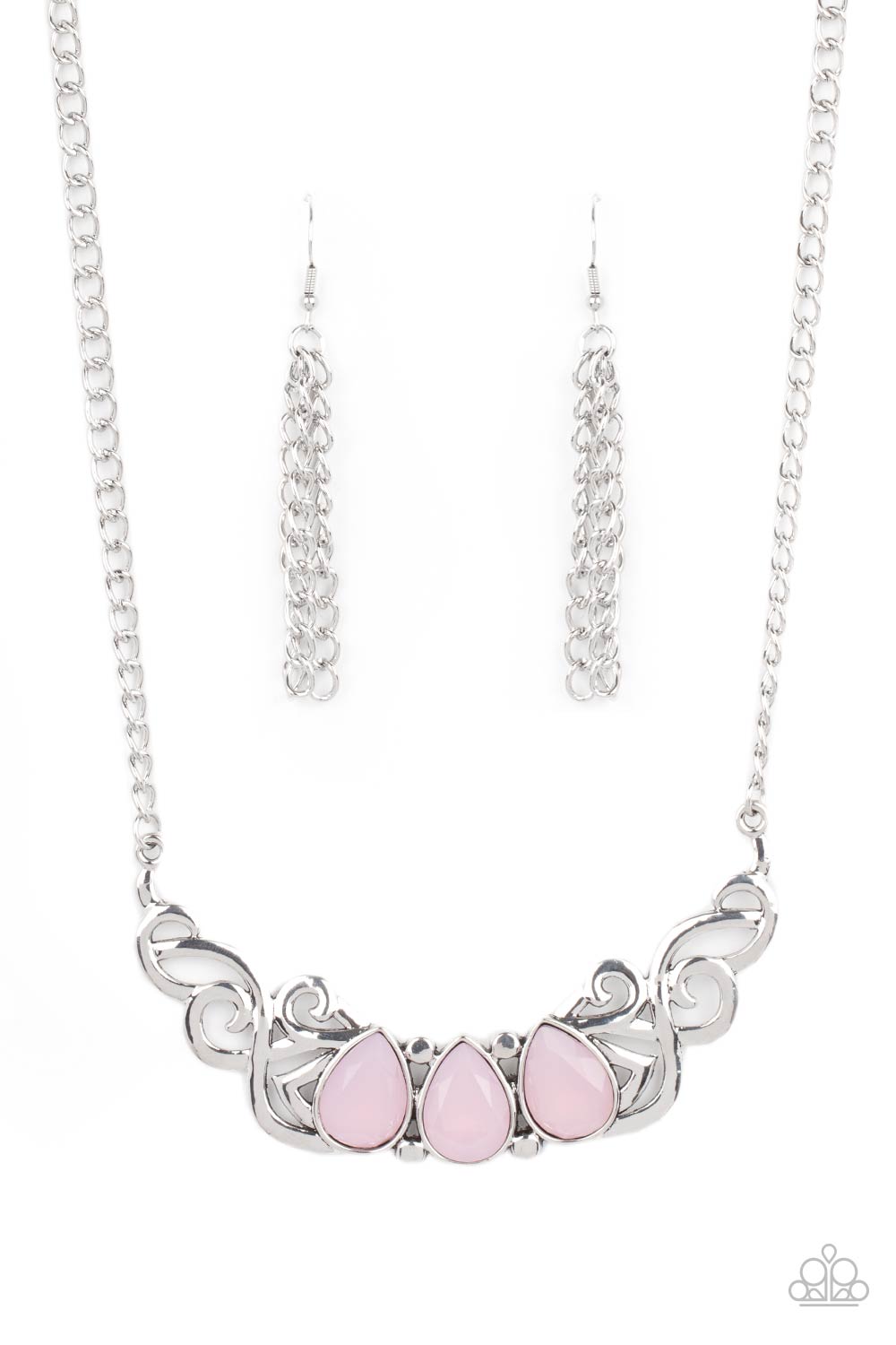 Paparazzi Necklace - Heavenly Happenstance - Pink