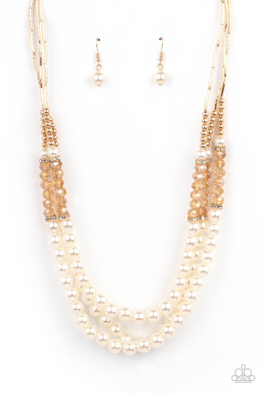 Paparazzi Necklace - Powerhouse Perfection - Gold