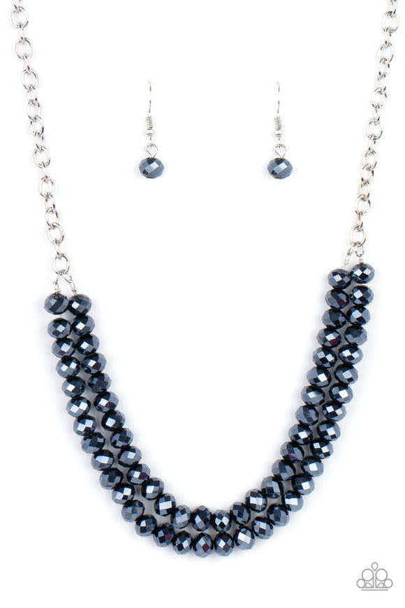 Paparazzi Necklace - May The FIERCE Be With You - Blue