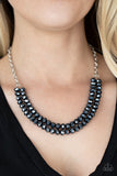 Paparazzi Necklace - May The FIERCE Be With You - Blue