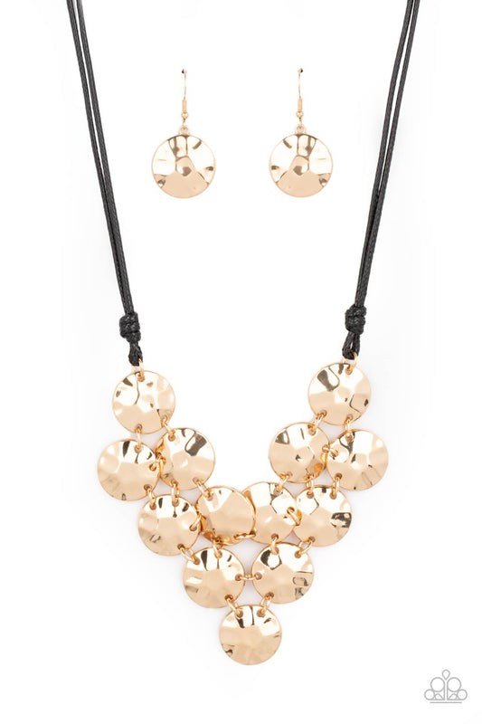 Paparazzi Necklace - Token Treasure - Gold