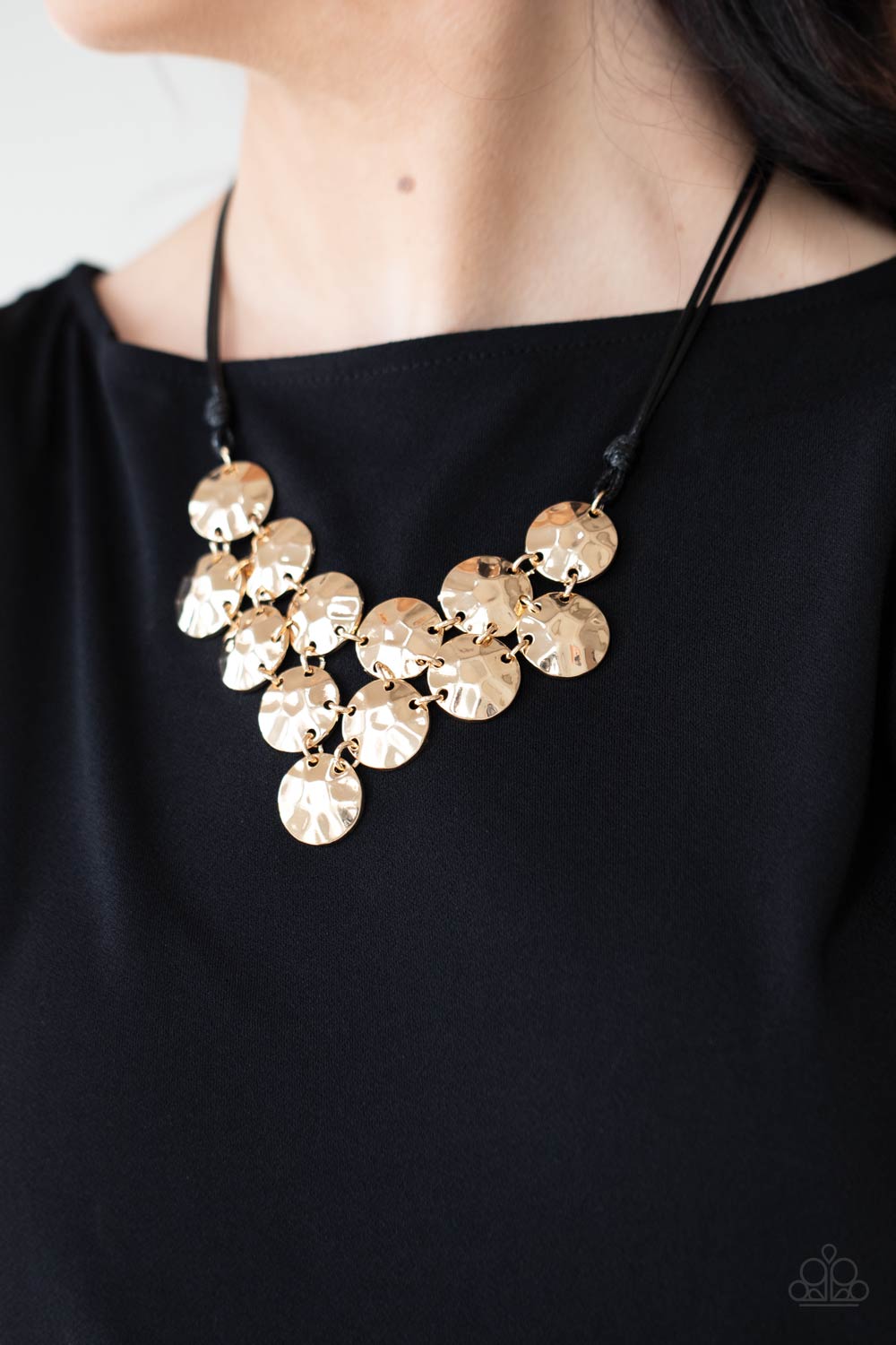 Paparazzi Necklace - Token Treasure - Gold