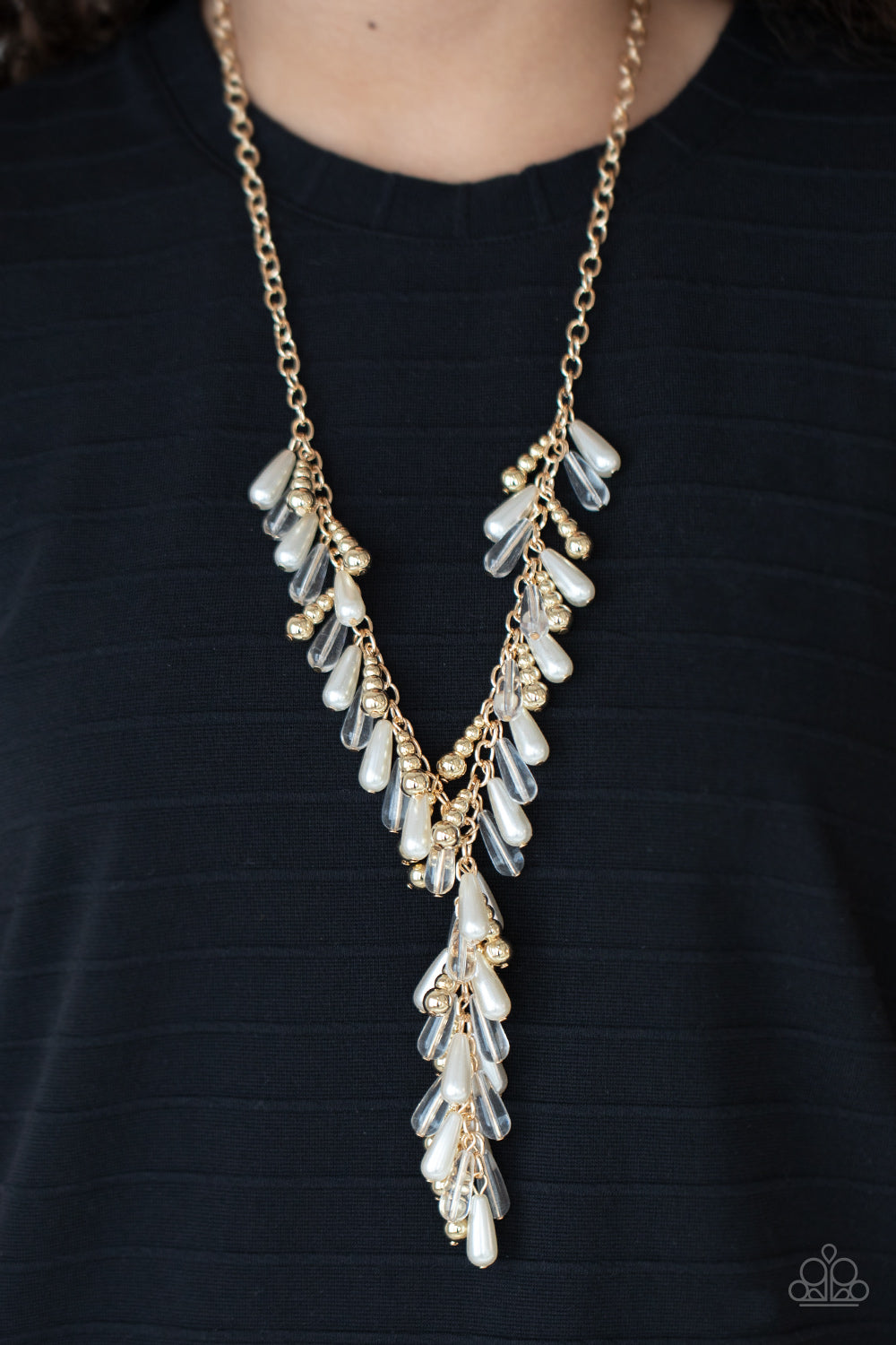 Paparazzi Necklace - Dripping With DIVA-ttitude - Gold