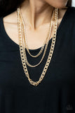 Paparazzi Necklace - Chain of Champions - Gold
