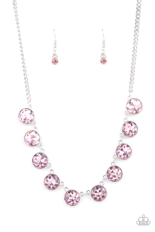 Paparazzi Necklace - Mystical Majesty - Pink