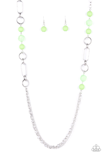 Paparazzi Necklace - POP-ular Opinion - Green