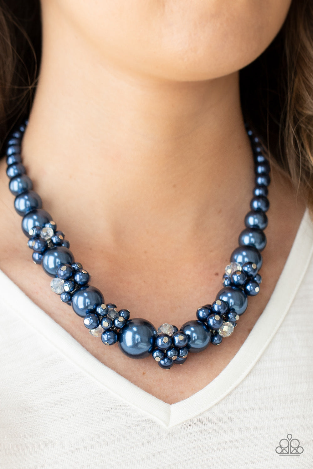 Paparazzi Necklace - All Dolled UPSCALE - Blue