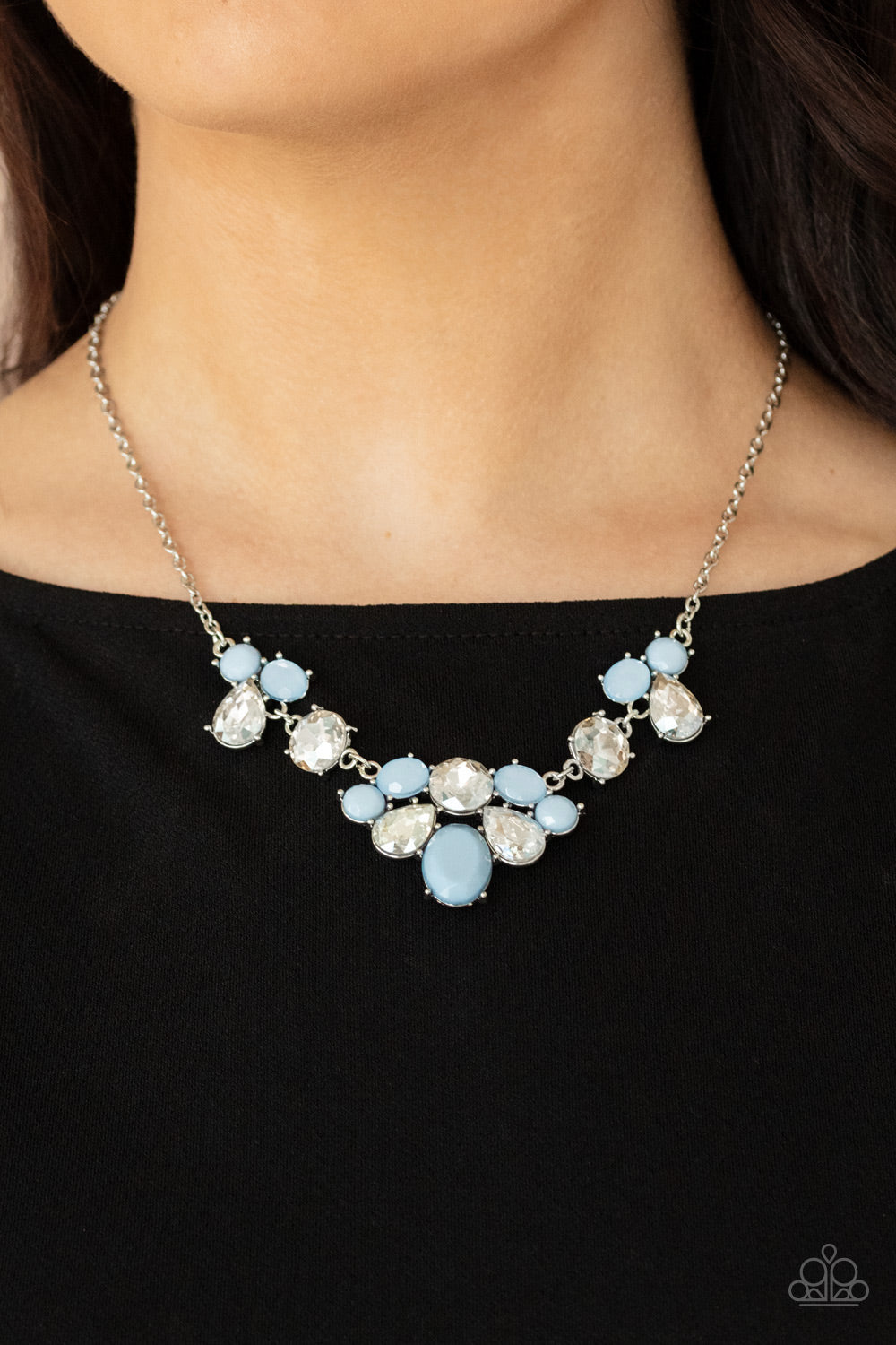 Paparazzi Necklace - Ethereal Romance - Blue