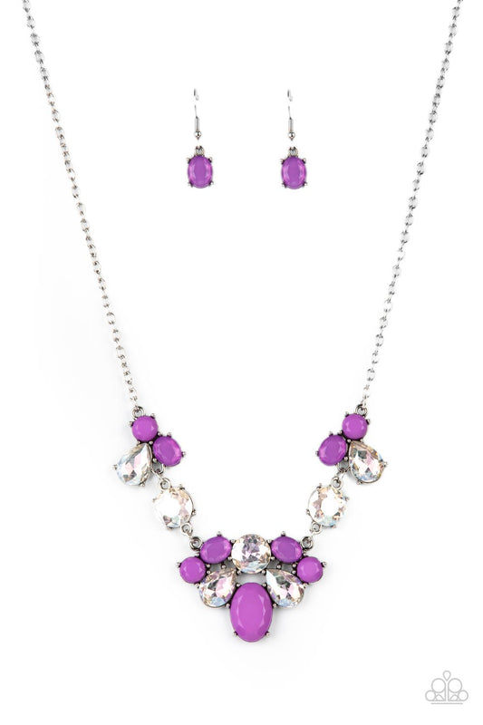 Paparazzi Necklace - Ethereal Romance - Purple