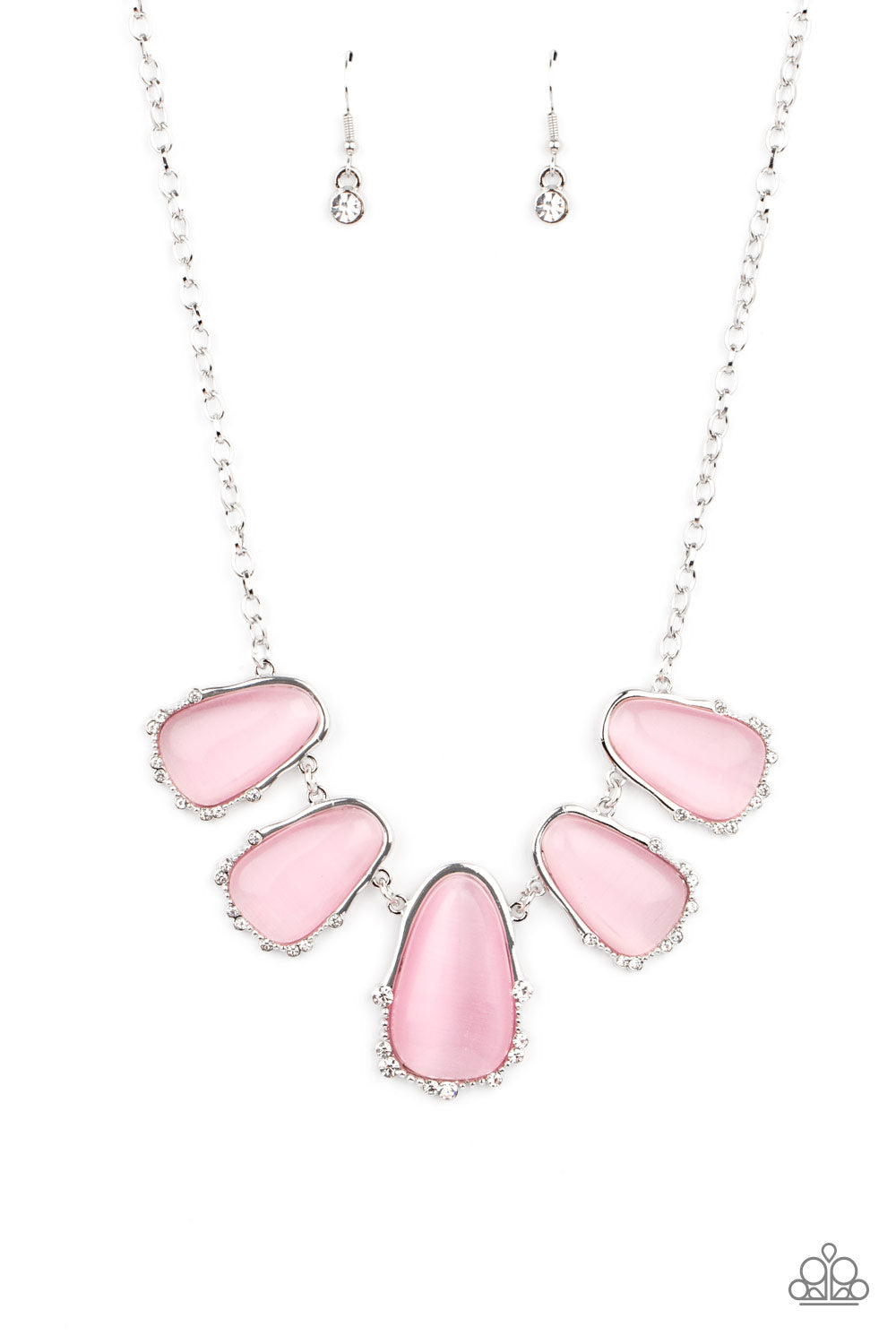 Paparazzi Necklace - Newport Princess - Pink