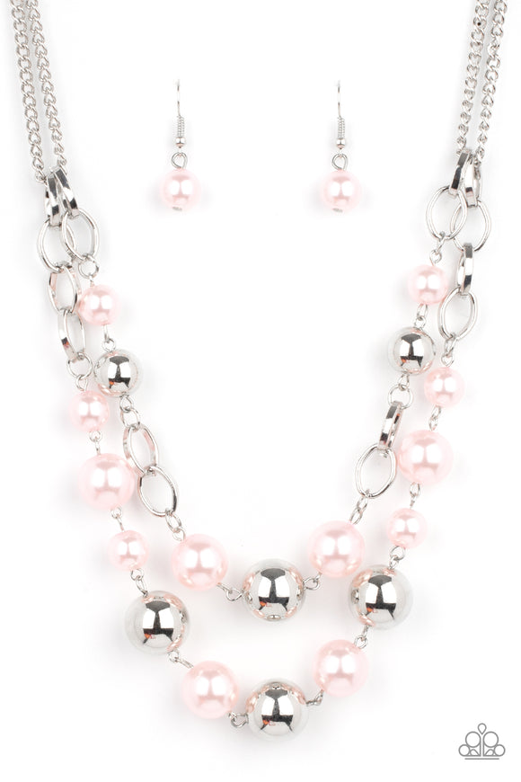 Paparazzi Necklace - COUNTESS Your Blessings - Pink