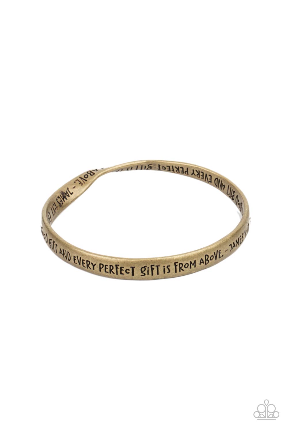 Paparazzi Bracelet - Perfect Present - Brass