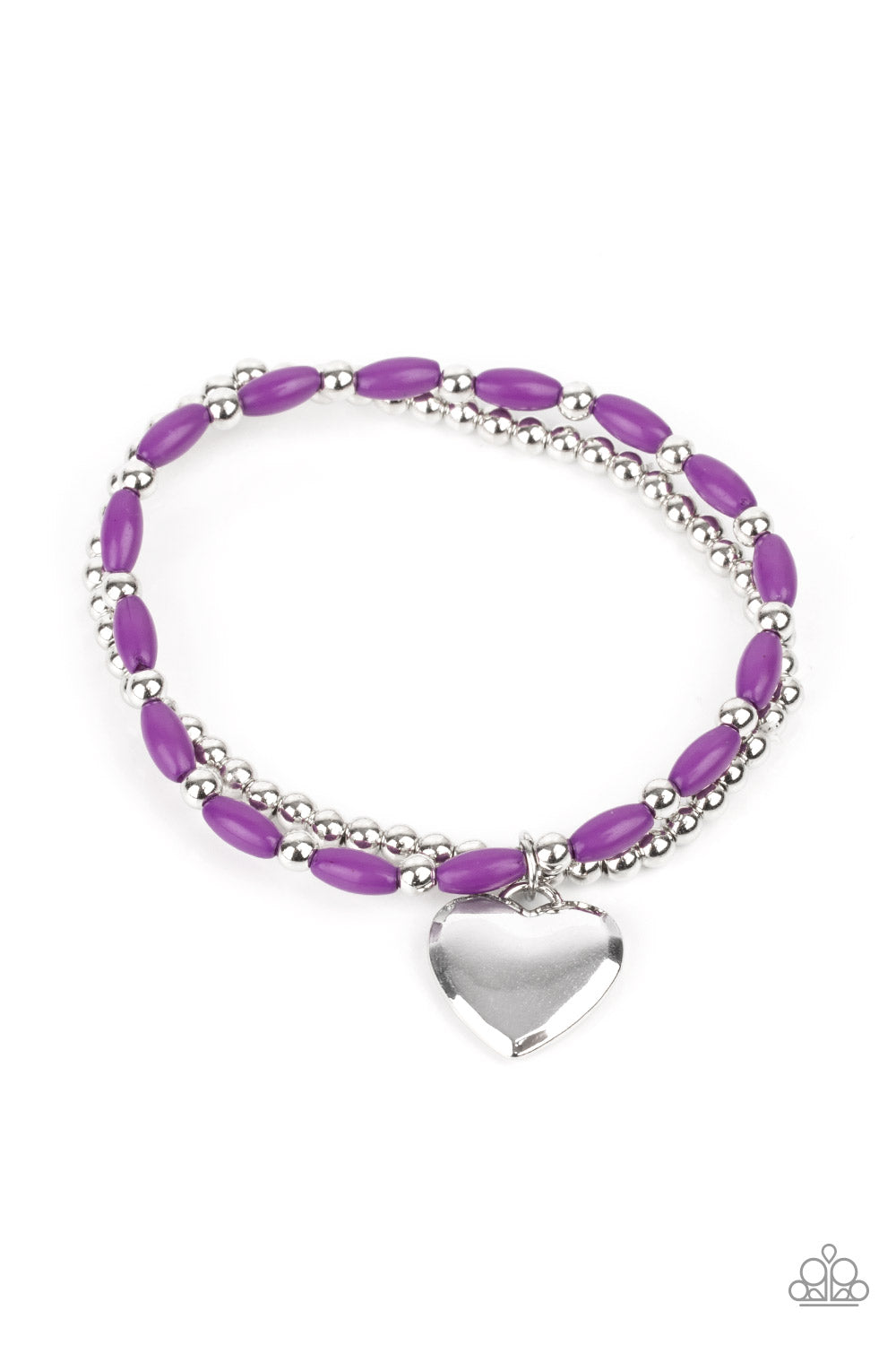 Paparazzi Bracelet - Candy Gram - Purple