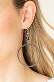 Paparazzi Earrings - Work That Circuit - Purple