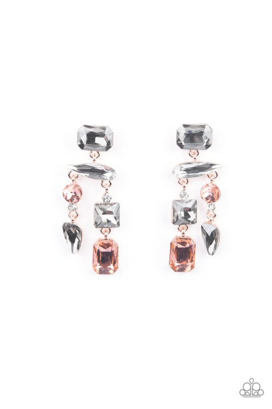 Paparazzi Earrings - Hazard Pay - Multi