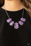 Paparazzi Necklace - Newport Princess - Purple