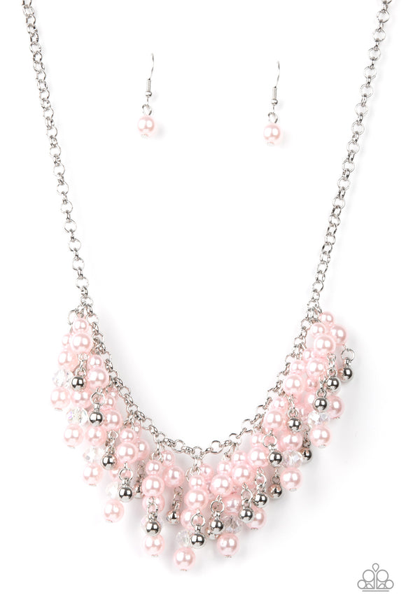 Paparazzi Necklace - Champagne Dreams - Pink