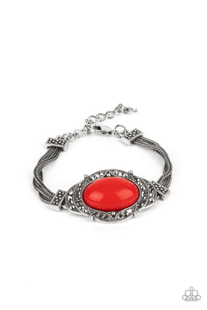 Paparazzi Bracelet - Top-Notch Drama - Red