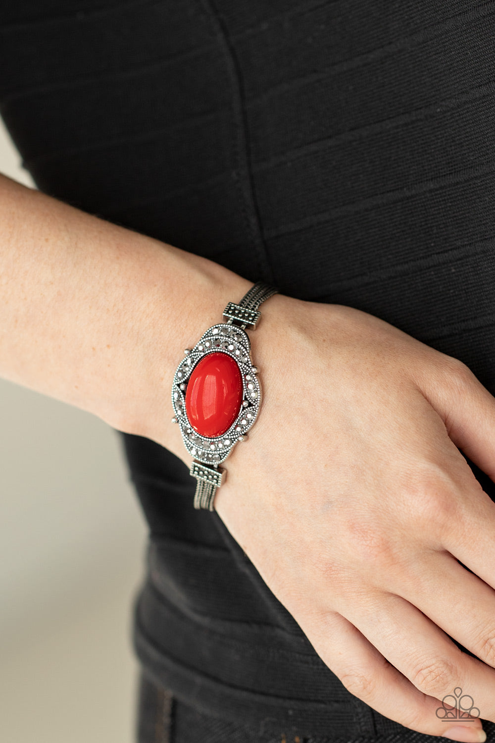 Paparazzi Bracelet - Top-Notch Drama - Red