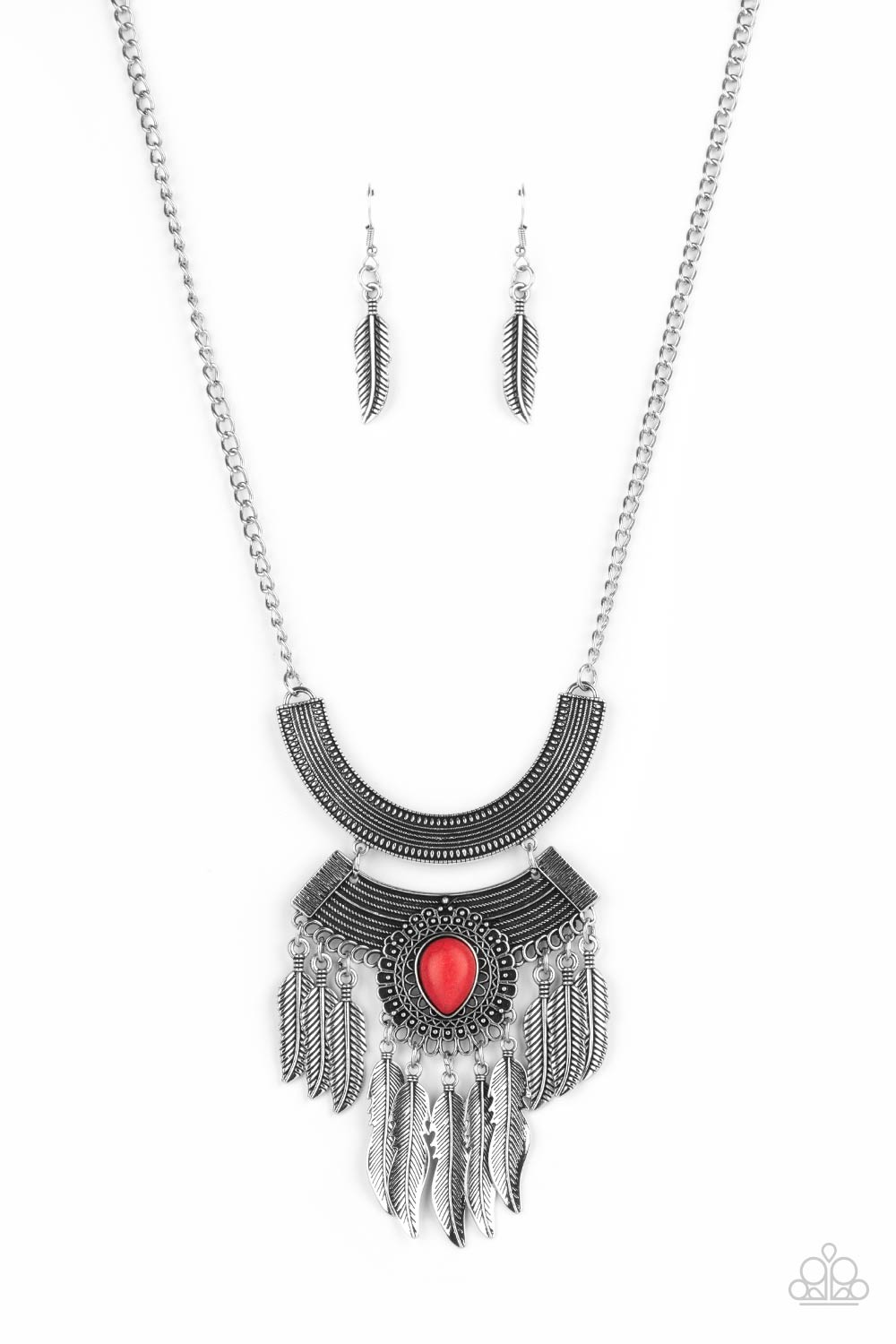 Paparazzi Necklace - Desert Devotion - Red