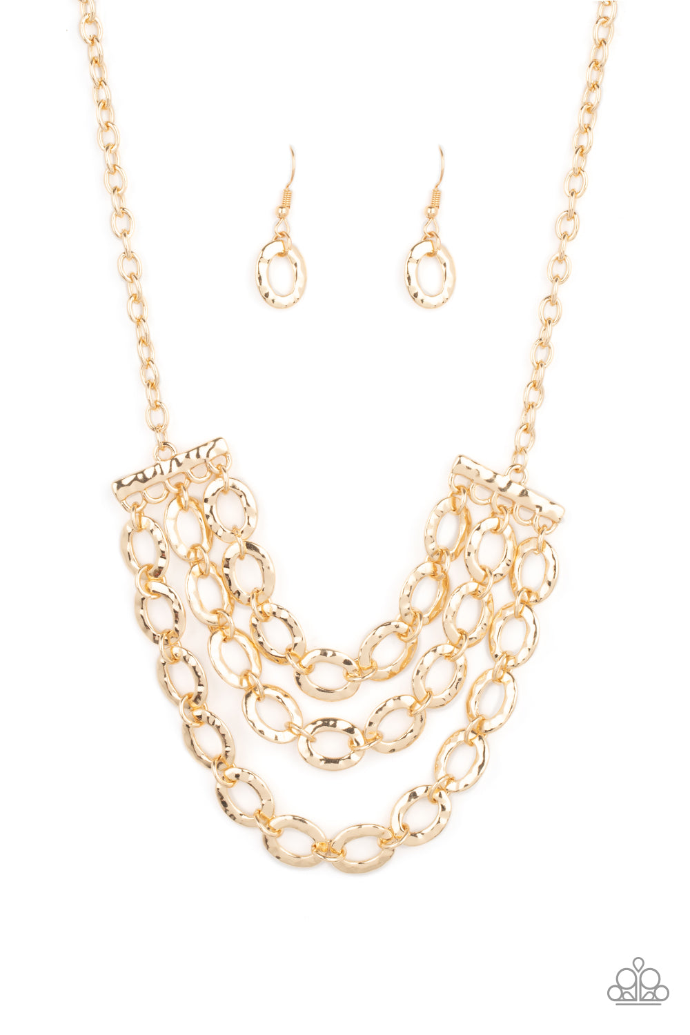 Paparazzi Necklace - Repeat After Me - Gold