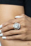 Paparazzi Ring - Elegantly Cosmopolitan - Silver