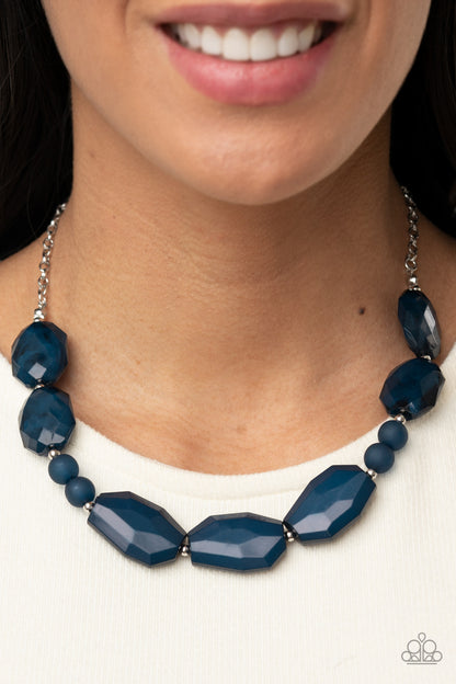 Paparazzi Necklace - Melrose Melody - Blue