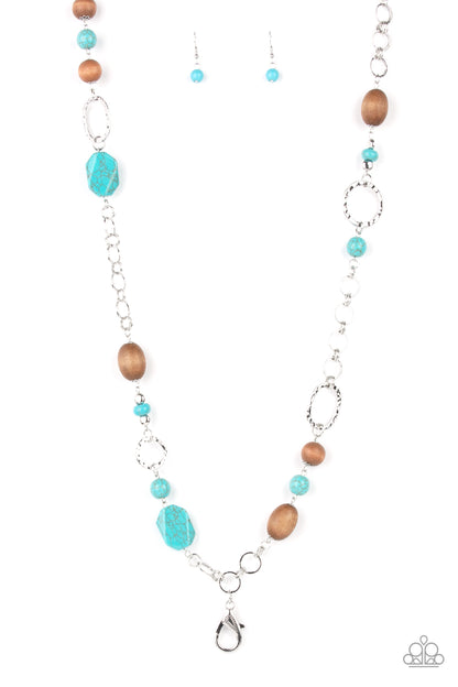 Paparazzi Necklace - Prairie Reserve - Blue