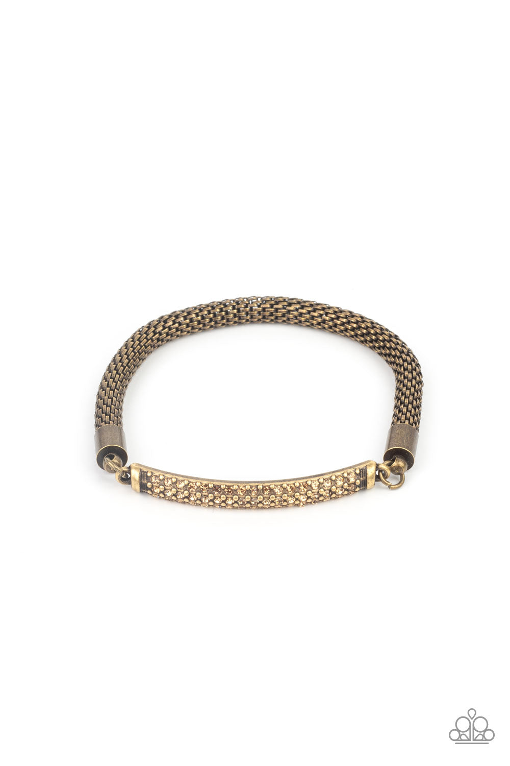 Paparazzi Bracelet - Fearlessly Unfiltered - Brass