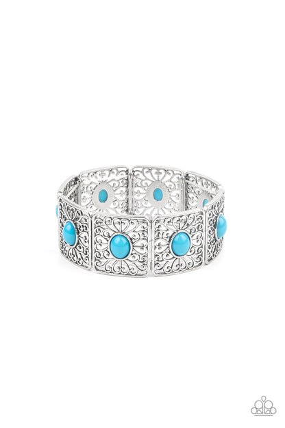 Paparazzi Bracelet - Cakewalk Dancing - Blue