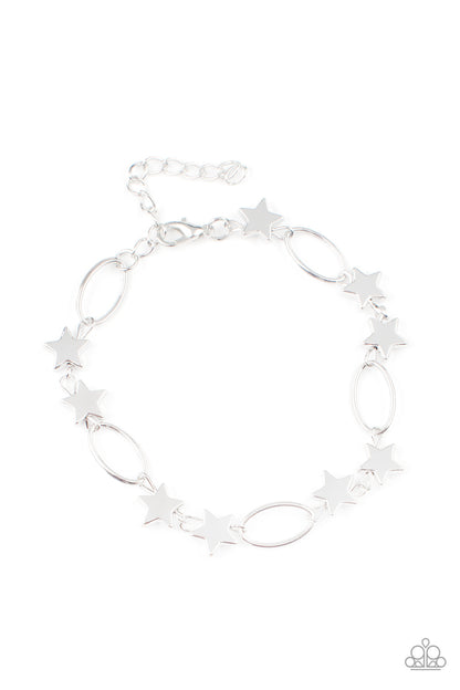 Paparazzi Bracelet - Stars and Sparks - Silver