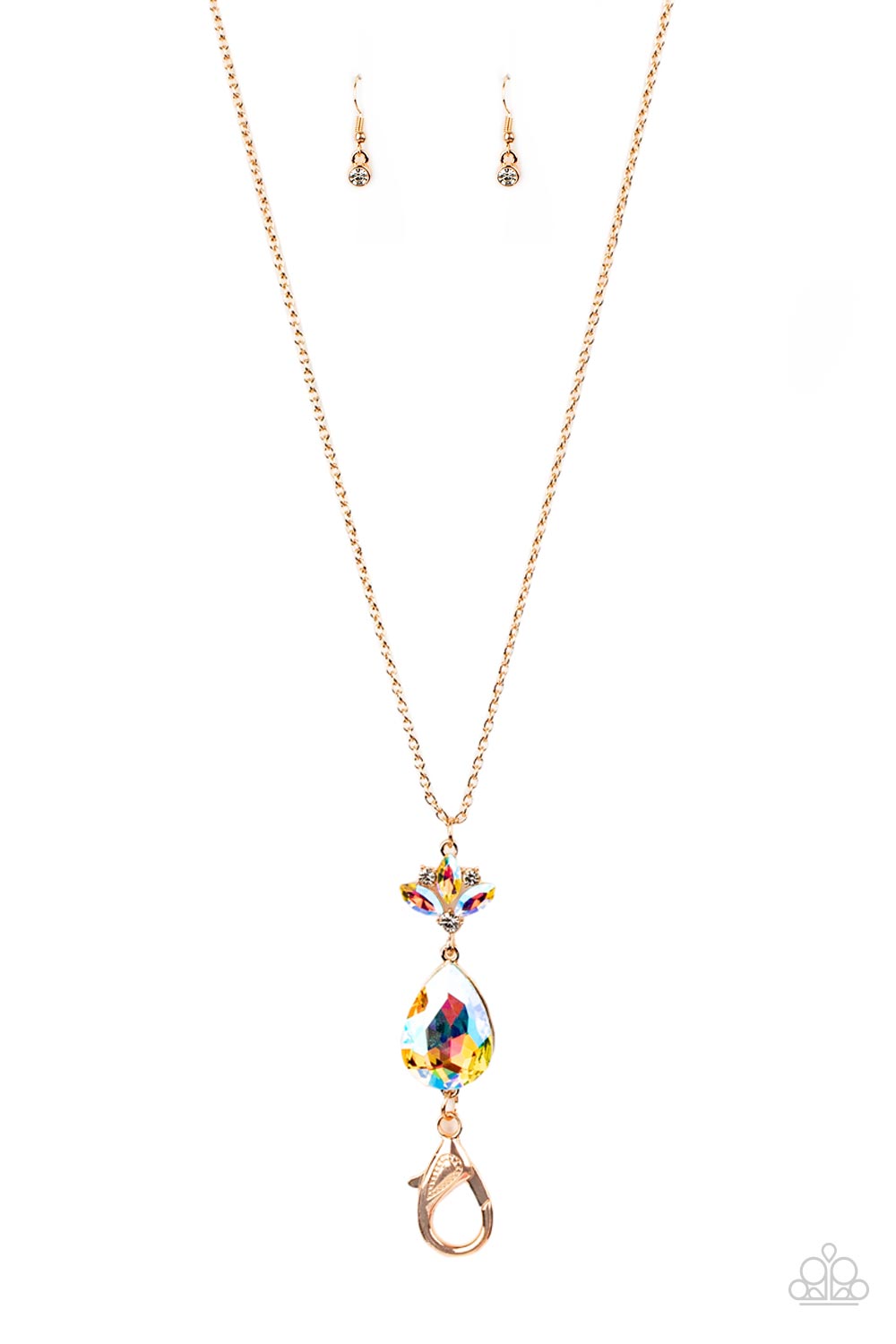 Paparazzi Necklace - Divine Dazzle - Rose Gold