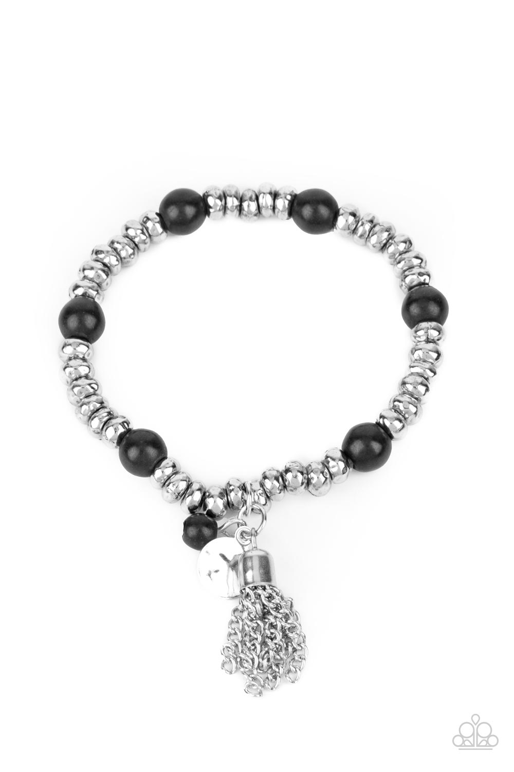 Paparazzi Bracelet - Whimsically Wanderlust - Black