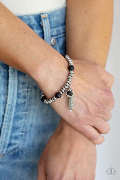 Paparazzi Bracelet - Whimsically Wanderlust - Black