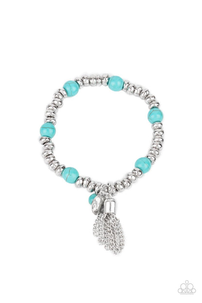 Paparazzi Bracelet - Whimsically Wanderlust - Blue