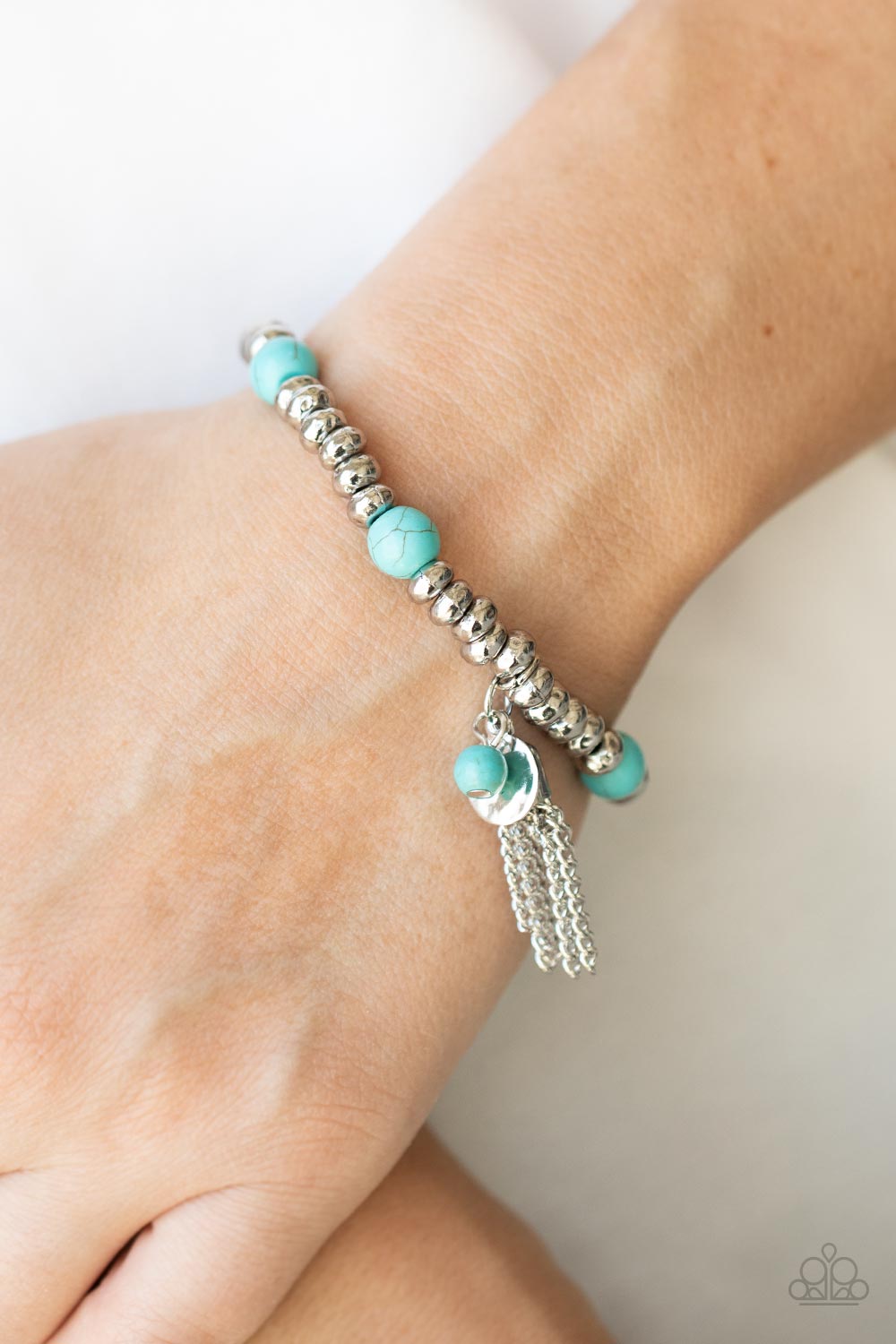 Paparazzi Bracelet - Whimsically Wanderlust - Blue