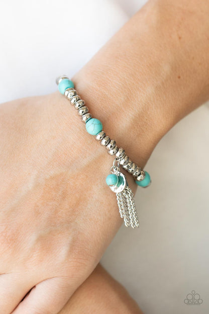 Paparazzi Bracelet - Whimsically Wanderlust - Blue