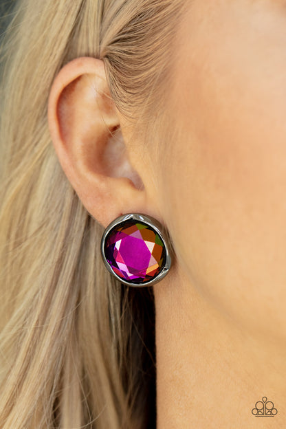 Paparazzi Earrings - Double-Take Twinkle - Multi