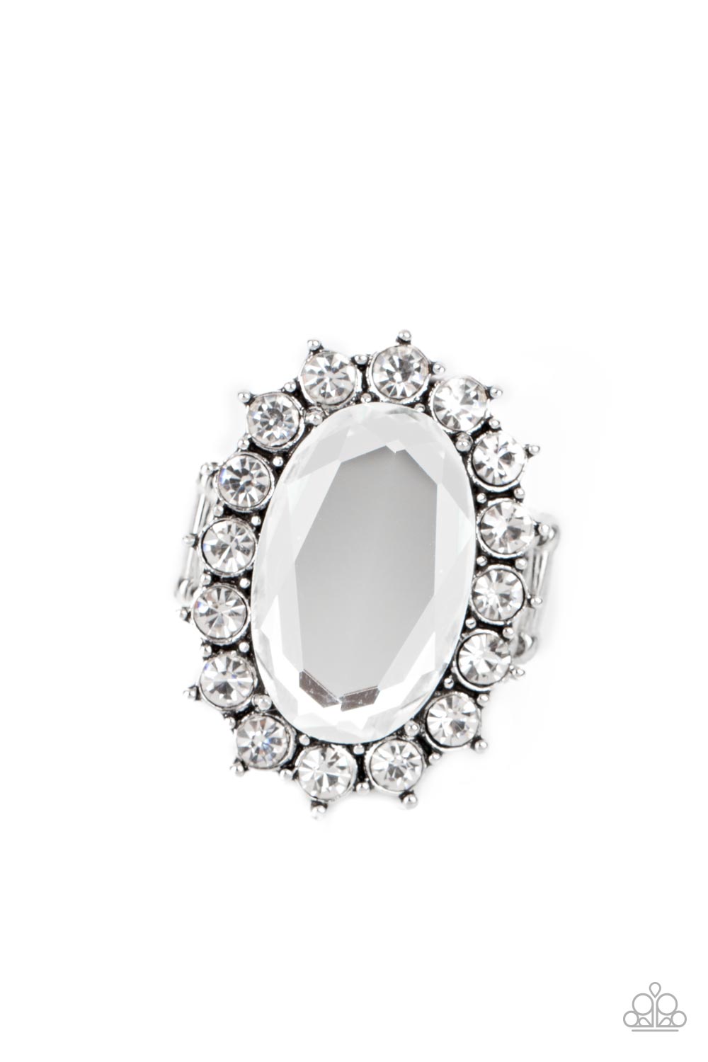 Paparazzi Ring - Bling Of All Bling - White