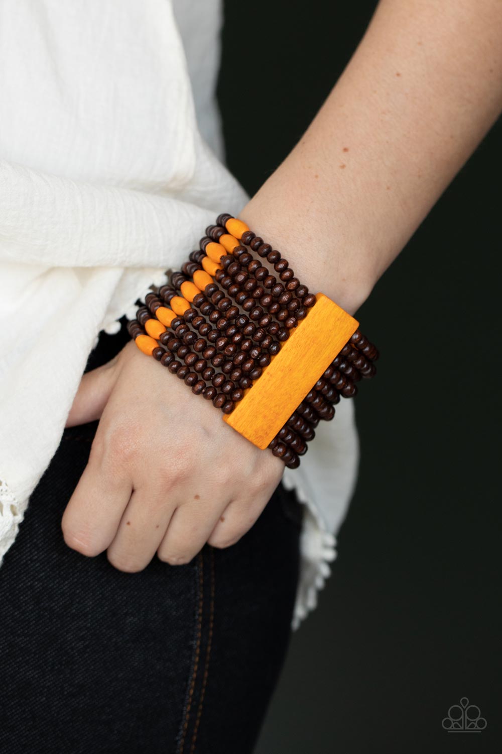 Paparazzi Bracelet - Tropical Trendsetter - Orange