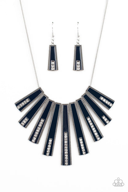 Paparazzi Necklace - FAN-tastically Deco - Blue