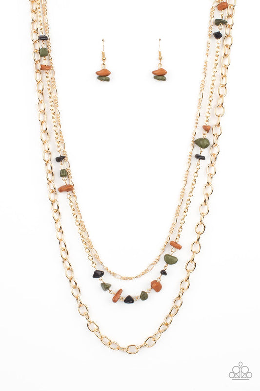 Paparazzi Necklace - Artisanal Abundance - Multi