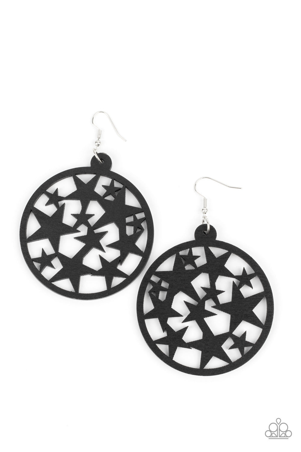 Paparazzi Earrings - Cosmic Paradise - Black