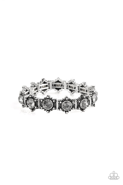 Paparazzi Bracelet - Strut Your Stuff - Silver