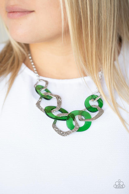 Paparazzi Necklace - Urban Circus - Green