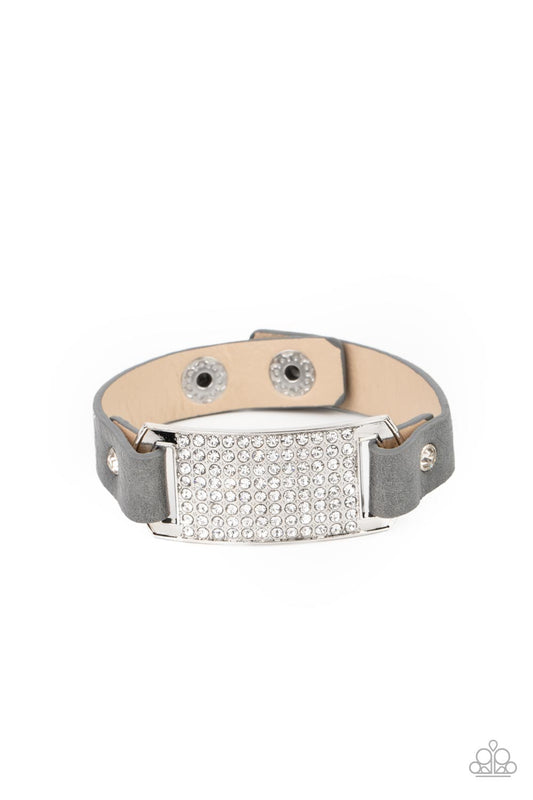 Paparazzi Bracelet - Urban Rivalry - Gray