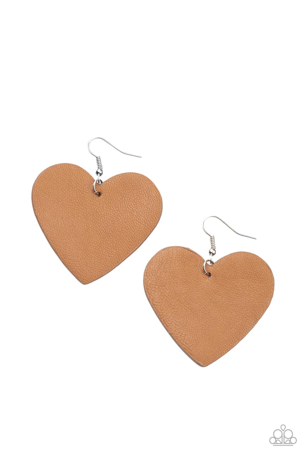 Paparazzi Earrings - Country Crush - Brown