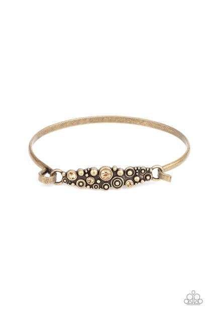 Paparazzi Bracelet - Bubbling Whimsy - Brass